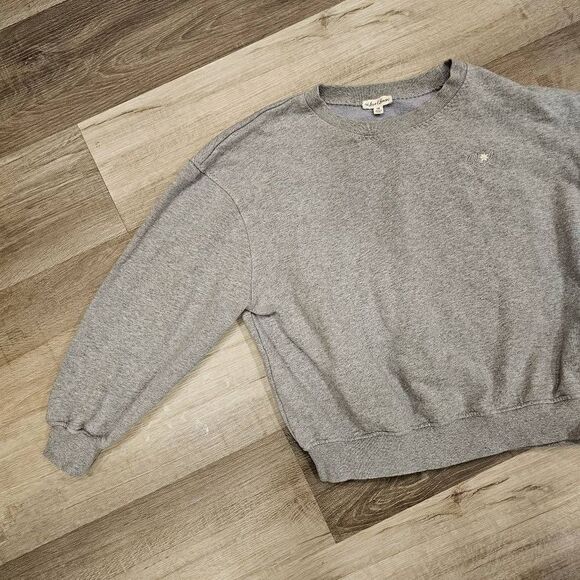 For Love and Lemons Gray Sweatshirt size XS - Picture 2 of 9
